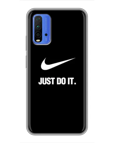 Чехол для Xiaomi Redmi 9T с картинкой «Классический принт Nike» Чехол для Xiaomi Redmi 9T с картинкой «Классический принт Nike»