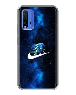 Чехол для Xiaomi Redmi 9T с картинкой «Звездный путь Nike»