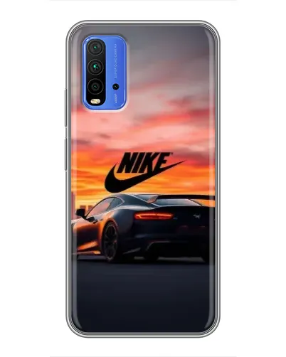 Чехол для Xiaomi Redmi 9T с картинкой «Nike и суперкар» Чехол для Xiaomi Redmi 9T с картинкой «Nike и суперкар»