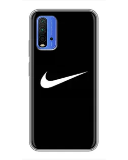 Чехол для Xiaomi Redmi 9T с картинкой «Минималистический Найк» Чехол для Xiaomi Redmi 9T с картинкой «Минималистический Найк»