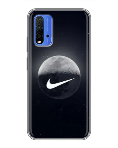 Чехол для Xiaomi Redmi 9T с картинкой «Nike в стиле граффити» Чехол для Xiaomi Redmi 9T с картинкой «Nike в стиле граффити»