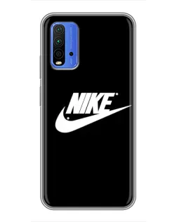 Чехол для Xiaomi Redmi 9T с картинкой «Мазки краски Nike» Чехол для Xiaomi Redmi 9T с картинкой «Мазки краски Nike»