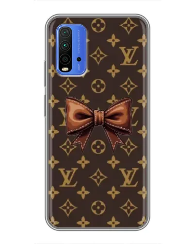 Чехол для Xiaomi Redmi 9T с картинкой «LV с бантом» Чехол для Xiaomi Redmi 9T с картинкой «LV с бантом»