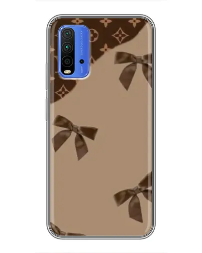 Чехол для Xiaomi Redmi 9T с картинкой «LV — кофейный атлас» Чехол для Xiaomi Redmi 9T с картинкой «LV — кофейный атлас»