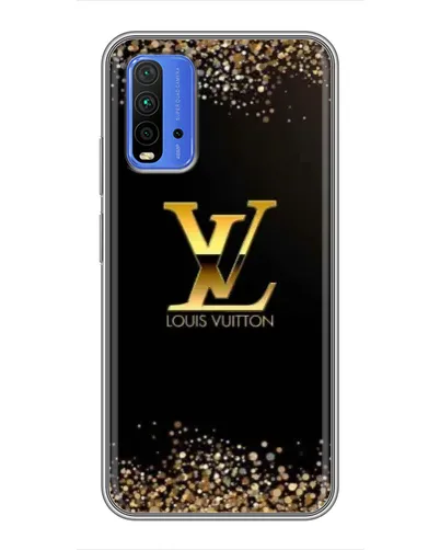 Чехол для Xiaomi Redmi 9T с картинкой «LV — золотые искры» Чехол для Xiaomi Redmi 9T с картинкой «LV — золотые искры»