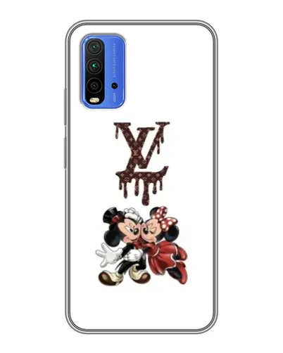 Чехол для Xiaomi Redmi 9T с картинкой «LV и Микки Маус» Чехол для Xiaomi Redmi 9T с картинкой «LV и Микки Маус»