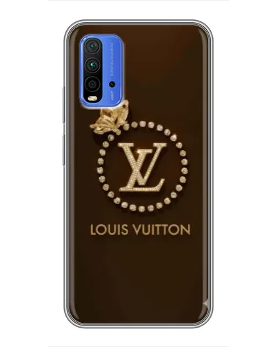 Чехол для Xiaomi Redmi 9T с картинкой «LV — золотая печать» Чехол для Xiaomi Redmi 9T с картинкой «LV — золотая печать»