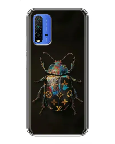 Чехол для Xiaomi Redmi 9T с картинкой «LV — мраморный принт» Чехол для Xiaomi Redmi 9T с картинкой «LV — мраморный принт»