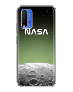 Чехол для Xiaomi Redmi 9T с картинкой «NASA — лунный градиент»