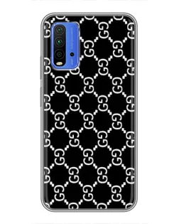Чохол для Xiaomi Redmi 9T з картинкою «Gucci — сітчастий паттерн» Чохол для Xiaomi Redmi 9T з картинкою «Gucci — сітчастий паттерн»