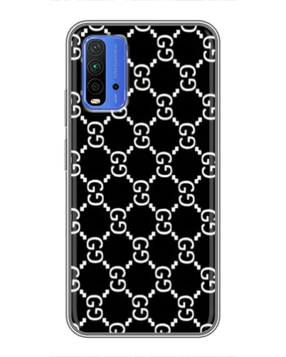 Чехол для Xiaomi Redmi 9T с картинкой «Gucci — сетчатый паттерн» Чехол для Xiaomi Redmi 9T с картинкой «Gucci — сетчатый паттерн»