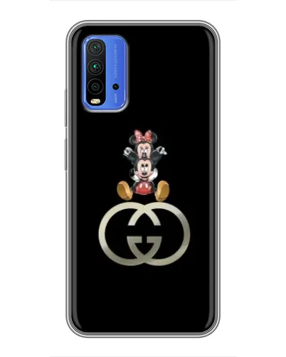 Чехол для Xiaomi Redmi 9T с картинкой «Минни Маус на лого» Чехол для Xiaomi Redmi 9T с картинкой «Минни Маус на лого»