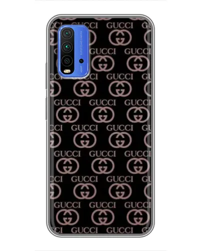 Чехол для Xiaomi Redmi 9T с картинкой «Классическая монограмма Gucci» Чехол для Xiaomi Redmi 9T с картинкой «Классическая монограмма Gucci»