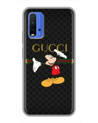 Чехол для Xiaomi Redmi 9T с картинкой «Микки Маус Gucci» Чехол для Xiaomi Redmi 9T с картинкой «Микки Маус Gucci»