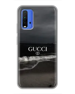 Чохол для Xiaomi Redmi 9T з картинкою «Gucci — морський прибій» Чохол для Xiaomi Redmi 9T з картинкою «Gucci — морський прибій»