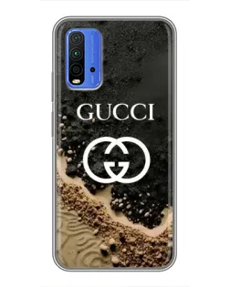 Чохол для Xiaomi Redmi 9T з картинкою «Gucci — піщані дюни» Чохол для Xiaomi Redmi 9T з картинкою «Gucci — піщані дюни»