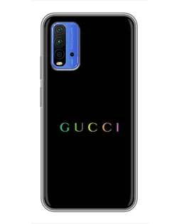 Чохол для Xiaomi Redmi 9T з картинкою «Gucci — неоновий мінімалізм» Чохол для Xiaomi Redmi 9T з картинкою «Gucci — неоновий мінімалізм»