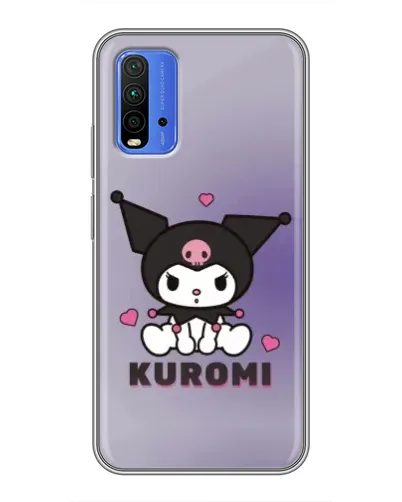 Чехол для Xiaomi Redmi 9T с картинкой «Kuromi — фиолетовый арт» Чехол для Xiaomi Redmi 9T с картинкой «Kuromi — фиолетовый арт»