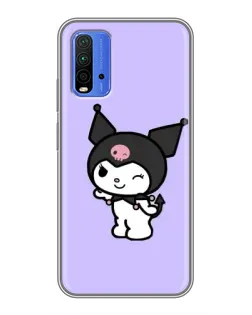 Чехол для Xiaomi Redmi 9T с картинкой «Классическая Kuromi»