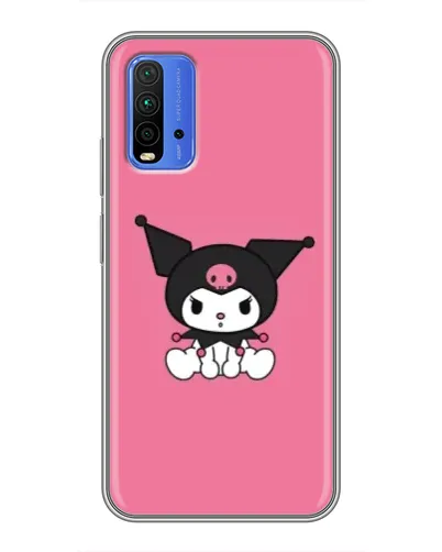 Чехол для Xiaomi Redmi 9T с картинкой «Хмурая Kuromi» Чехол для Xiaomi Redmi 9T с картинкой «Хмурая Kuromi»