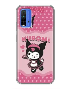 Чехол для Xiaomi Redmi 9T с картинкой «Розовая Куроми»