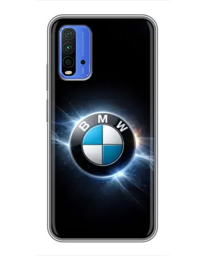 Чехол для Xiaomi Redmi 9T с картинкой «BMW — неоновое сияние» Чехол для Xiaomi Redmi 9T с картинкой «BMW — неоновое сияние»