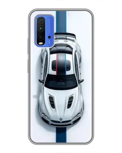 Чехол для Xiaomi Redmi 9T с картинкой «Вид сверху — BMW M» Чехол для Xiaomi Redmi 9T с картинкой «Вид сверху — BMW M»