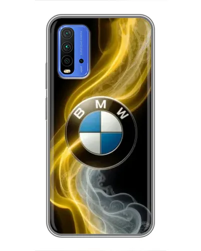 Чехол для Xiaomi Redmi 9T с картинкой «Золотистый дым BMW» Чехол для Xiaomi Redmi 9T с картинкой «Золотистый дым BMW»