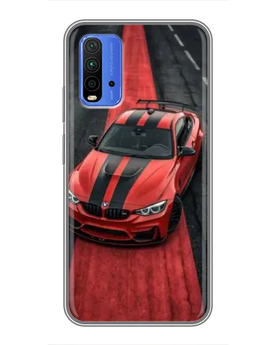 Чехол для Xiaomi Redmi 9T с картинкой «BMW на красной дорожке» Чехол для Xiaomi Redmi 9T с картинкой «BMW на красной дорожке»