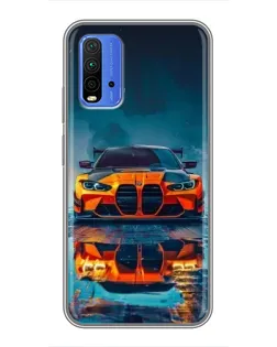 Чехол для Xiaomi Redmi 9T с картинкой «BMW — золотая эмблема» Чехол для Xiaomi Redmi 9T с картинкой «BMW — золотая эмблема»
