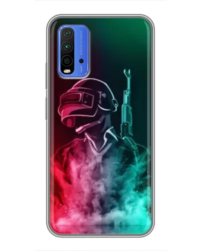 Чехол для Xiaomi Redmi 9T с картинкой «PUBG — огненный воин» Чехол для Xiaomi Redmi 9T с картинкой «PUBG — огненный воин»