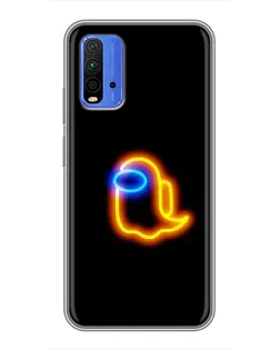 Чехол для Xiaomi Redmi 9T с картинкой «Among Us неоновое сияние» Чехол для Xiaomi Redmi 9T с картинкой «Among Us неоновое сияние»