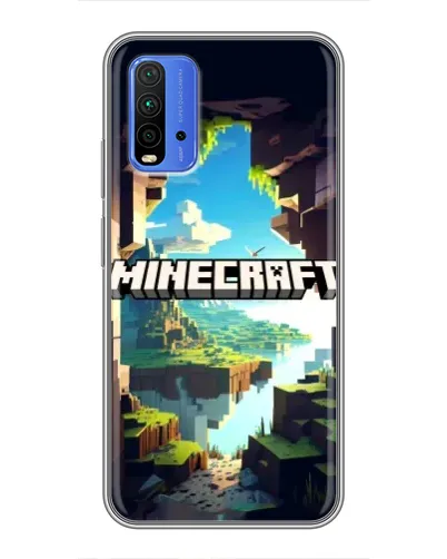 Чехол для Xiaomi Redmi 9T с картинкой «Пещера Майнкрафт» Чехол для Xiaomi Redmi 9T с картинкой «Пещера Майнкрафт»
