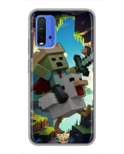 Чехол для Xiaomi Redmi 9T с картинкой «Стив и гусь» Чехол для Xiaomi Redmi 9T с картинкой «Стив и гусь»