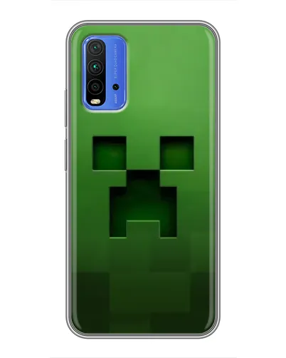Чехол для Xiaomi Redmi 9T с картинкой «Крипер микро-дизайн» Чехол для Xiaomi Redmi 9T с картинкой «Крипер микро-дизайн»
