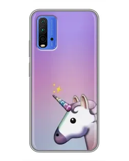 Чехол для Xiaomi Redmi 9T с картинкой «Единорог градиент» Чехол для Xiaomi Redmi 9T с картинкой «Единорог градиент»