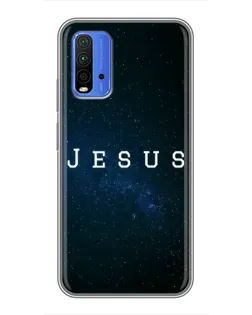 Чехол для Xiaomi Redmi 9T с картинкой «Звездное небо Jesus»