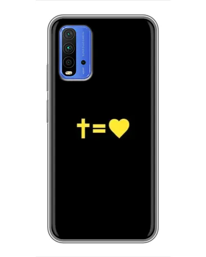 Чехол для Xiaomi Redmi 9T с картинкой «Сердце и Крест» Чехол для Xiaomi Redmi 9T с картинкой «Сердце и Крест»
