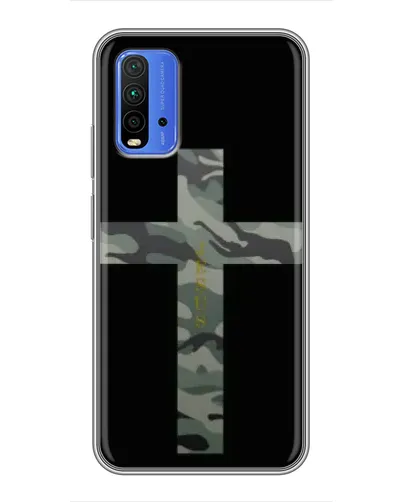 Чехол для Xiaomi Redmi 9T с картинкой «Милитари Крест» Чехол для Xiaomi Redmi 9T с картинкой «Милитари Крест»