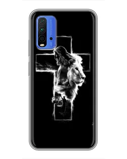 Чехол для Xiaomi Redmi 9T с картинкой «Сияющий крест Jesus» Чехол для Xiaomi Redmi 9T с картинкой «Сияющий крест Jesus»