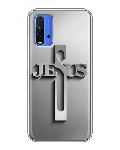 Чехол для Xiaomi Redmi 9T с картинкой «Металлический крест Jesus» Чехол для Xiaomi Redmi 9T с картинкой «Металлический крест Jesus»
