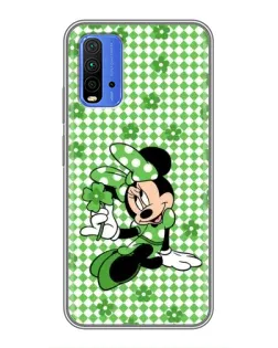 Чехол для Xiaomi Redmi 9T с картинкой «Mickey в клетку»
