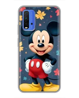 Чехол для Xiaomi Redmi 9T с картинкой «Осенний Mickey Mouse»