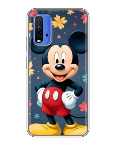 Чехол для Xiaomi Redmi 9T с картинкой «Осенний Mickey Mouse» Чехол для Xiaomi Redmi 9T с картинкой «Осенний Mickey Mouse»