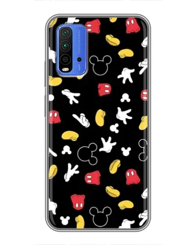 Чехол для Xiaomi Redmi 9T с картинкой «Графический принт лапок» Чехол для Xiaomi Redmi 9T с картинкой «Графический принт лапок»