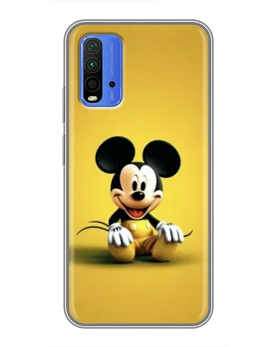 Чехол для Xiaomi Redmi 9T с картинкой «Микки на желтом» Чехол для Xiaomi Redmi 9T с картинкой «Микки на желтом»