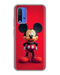 Чехол для Xiaomi Redmi 9T с картинкой «Mickey в полный рост»