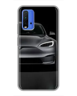 Чехол для Xiaomi Redmi 9T с картинкой «Tesla Model S Look» Чехол для Xiaomi Redmi 9T с картинкой «Tesla Model S Look»