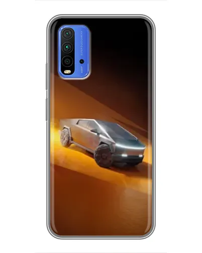 Чехол для Xiaomi Redmi 9T с картинкой «Cybertruck в пустыне» Чехол для Xiaomi Redmi 9T с картинкой «Cybertruck в пустыне»