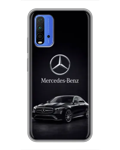 Чехол для Xiaomi Redmi 9T с картинкой «Mercedes — решетка радиатора» Чехол для Xiaomi Redmi 9T с картинкой «Mercedes — решетка радиатора»